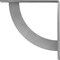 Ekena Millwork Bulwark Steel Bracket, Hammered Gray 2"W x 14"D x 14"H BKTM02X14X14BUHGY - alternate 6